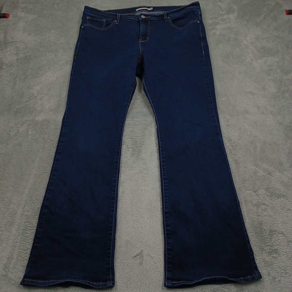 Levis 315 Jeans Womens 16W Blue Denim Shaping Bootcut Casual Pockets A34